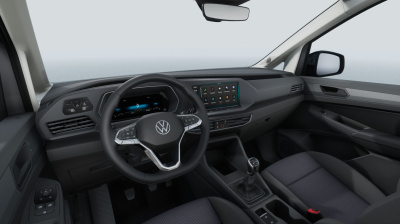 VW Caddy Basis Maxi 2.0 TDI (pohľad do interiéru)