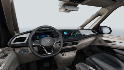VW Multivan Bulli Long 2.0 TDI (pohľad do interiéru)
