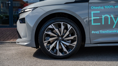 Škoda Enyaq Coupé 85x Sportline 4x4 (pohľad do interiéru)