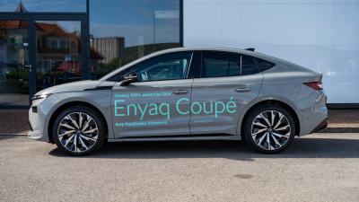 Škoda Enyaq Coupé 85x Sportline 4x4 (pohľad do interiéru)