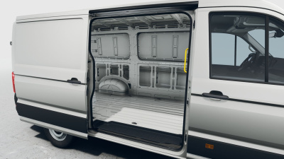VW Crafter Basis L3H2 30 2.0 TDI (pohľad do interiéru)