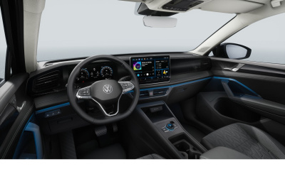 VW Tiguan 1.5 TSI Limited (pohľad do interiéru)