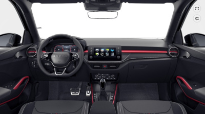 Škoda Fabia 1.5 TSI Monte Carlo (pohľad spredu)