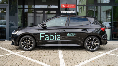 Škoda Fabia 1.5 TSI Monte Carlo (pohľad zozadu)