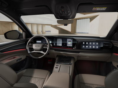 AUDI Q9 3.0 TDI Quattro (pohľad do interiéru)