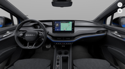 Škoda Elroq 60 Sportline (pohľad do interiéru)