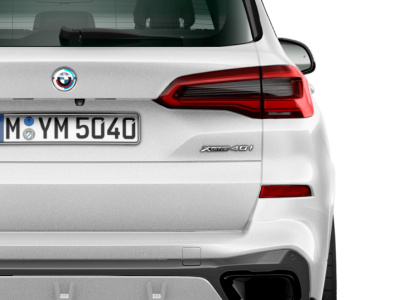 BMW X5 40i xDrive (pohľad do interiéru)