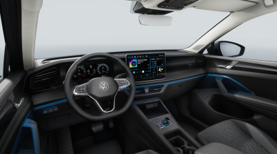 VW Tiguan 1.5 eTSI Limited (pohľad do interiéru)