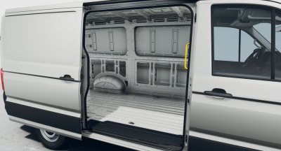VW Crafter Basis L3H2 30 2.0 TDI (pohľad do interiéru)