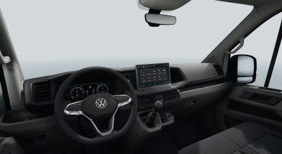 VW Crafter Basis L3H2 30 2.0 TDI (pohľad do interiéru)