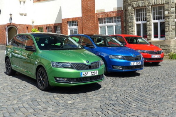 Škoda Rapid a Rapid Spaceback boli na plastike