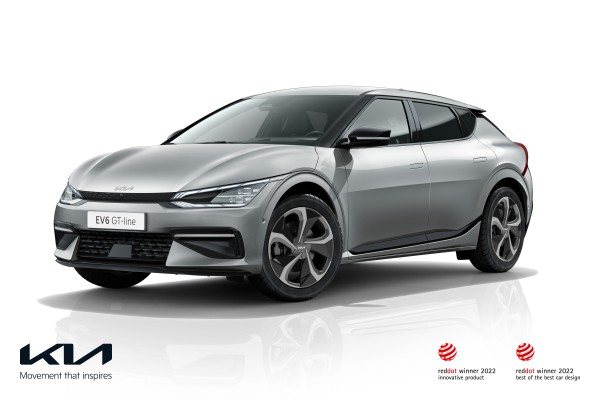 Triumf modelu Kia EV6 v súťaži 
Red Dot Design Awards 2022