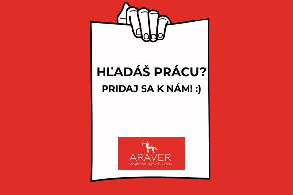 Hľadáte prácu? Pošlite nám svoj životopis