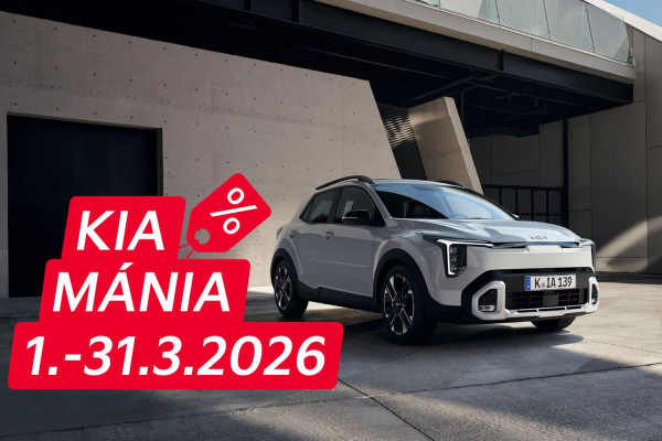 Jarná KIA mánia - mimoriadny výpredaj vozidiel!