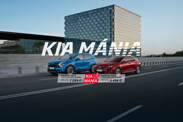 Jarná KIA mánia - mimoriadny výpredaj vozidiel!