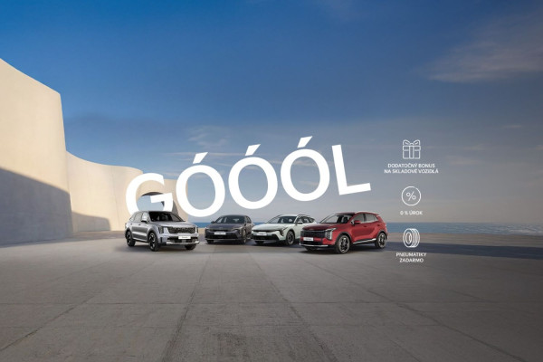 KIA Góóól ponuka vozidiel!