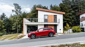 Audi Q2 červená farba