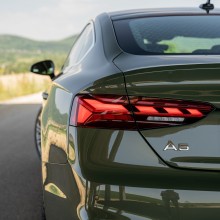 Audi A5 Sportback zelená