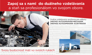 Duálne vzdelávanie s ARAVEROM